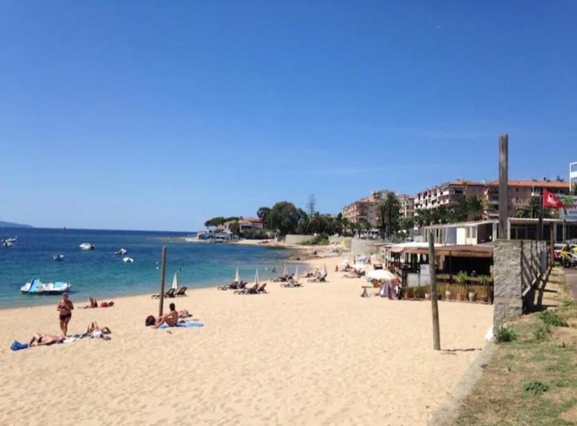 Ajaccio Charmant T2 neuf 40m2 avec balcon au Trottel wifi Clim parking plage à pieds 100m Ajaccio (Corsica) Exterior foto
