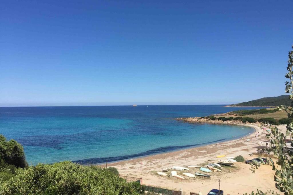 Ajaccio Charmant T2 neuf 40m2 avec balcon au Trottel wifi Clim parking plage à pieds 100m Ajaccio (Corsica) Exterior foto