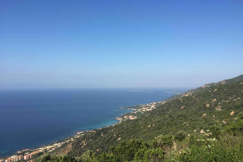 Ajaccio Charmant T2 neuf 40m2 avec balcon au Trottel wifi Clim parking plage à pieds 100m Ajaccio (Corsica) Exterior foto