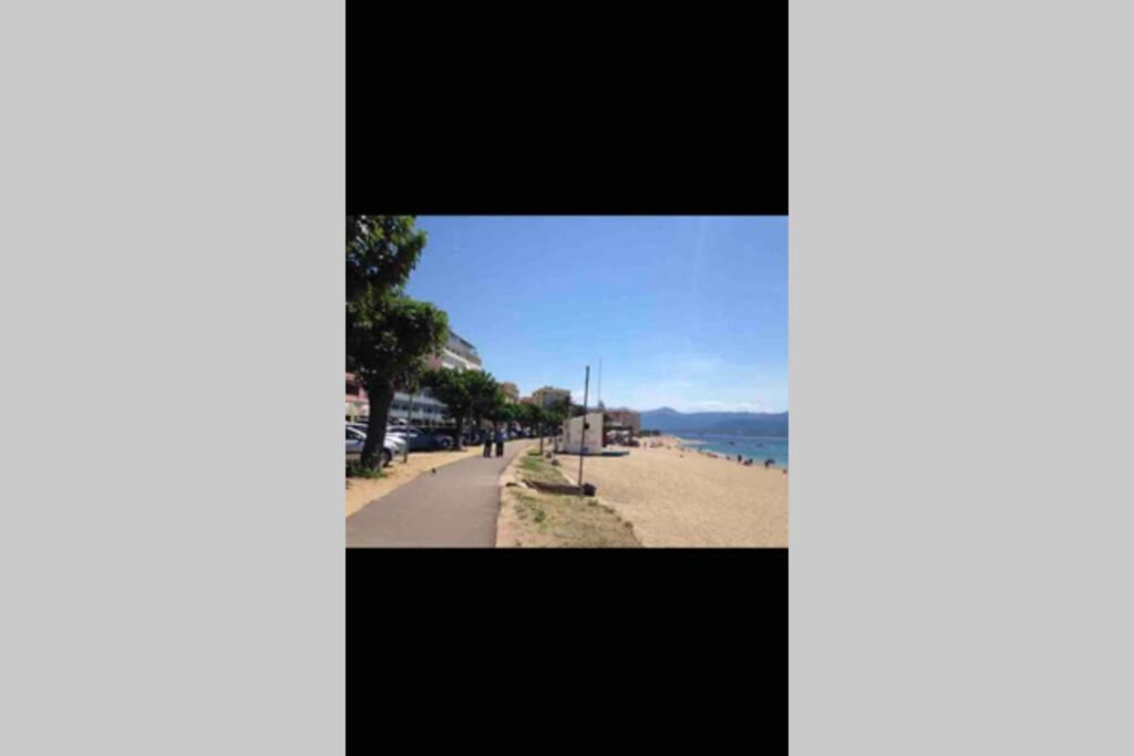 Ajaccio Charmant T2 neuf 40m2 avec balcon au Trottel wifi Clim parking plage à pieds 100m Ajaccio (Corsica) Exterior foto